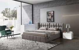 Кровати HUSK 8705 & ESF 1704 - Новинки "Мебель 2021г." купить со скидкой.
